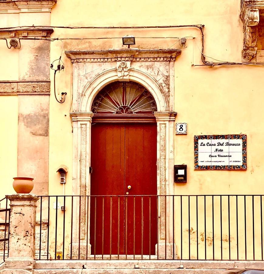 Hotel La Casa Del Barocco Noto Exterior foto